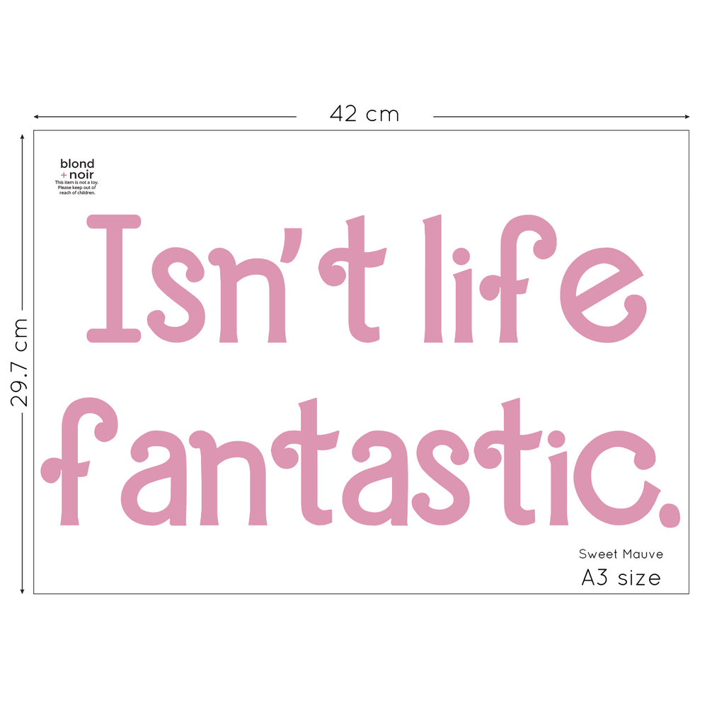 Blond: Custom Name or Quote | Wall Decals Wall Decals Blond + Noir 