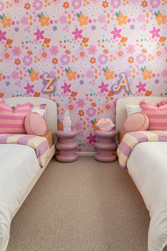 Blond Triple Layer Letters | Custom Acrylic Initial Acrylic Name Letterly Australia 