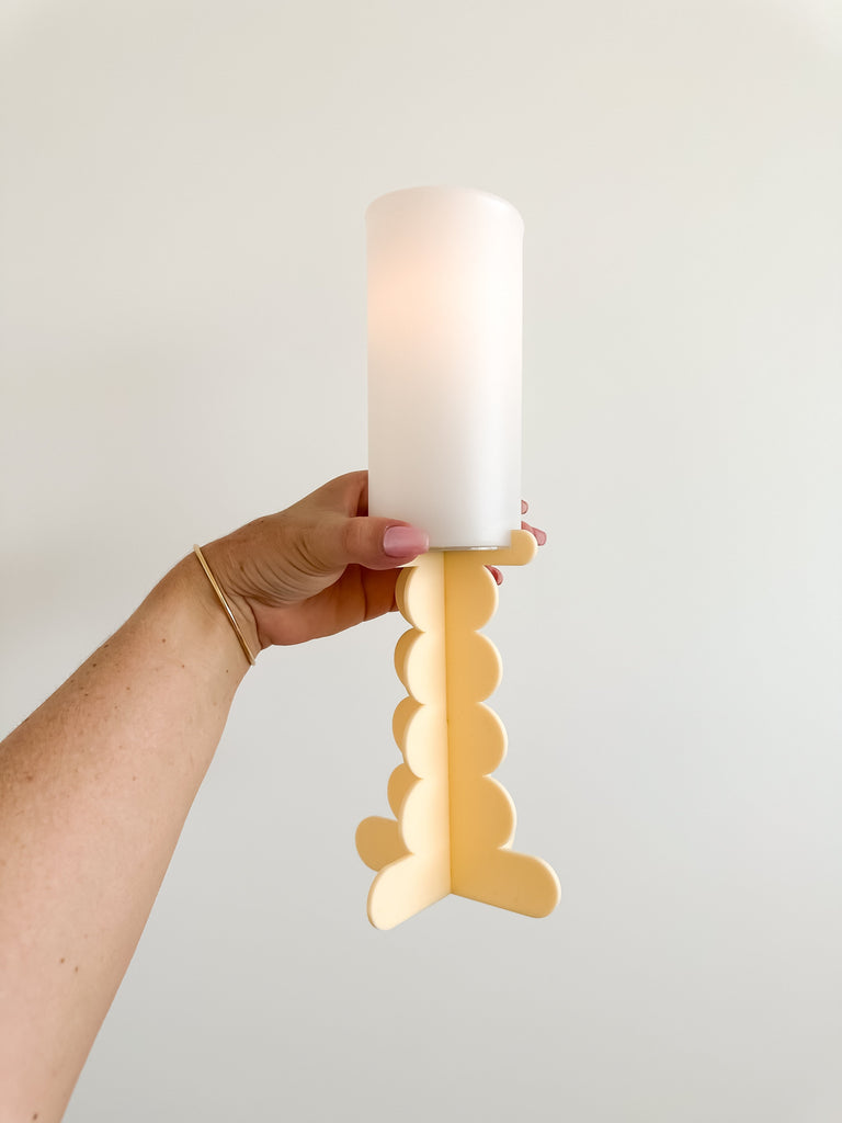 Bubble Candle Holders | For Battery Operated Candles Acrylic Name Letterly Australia 