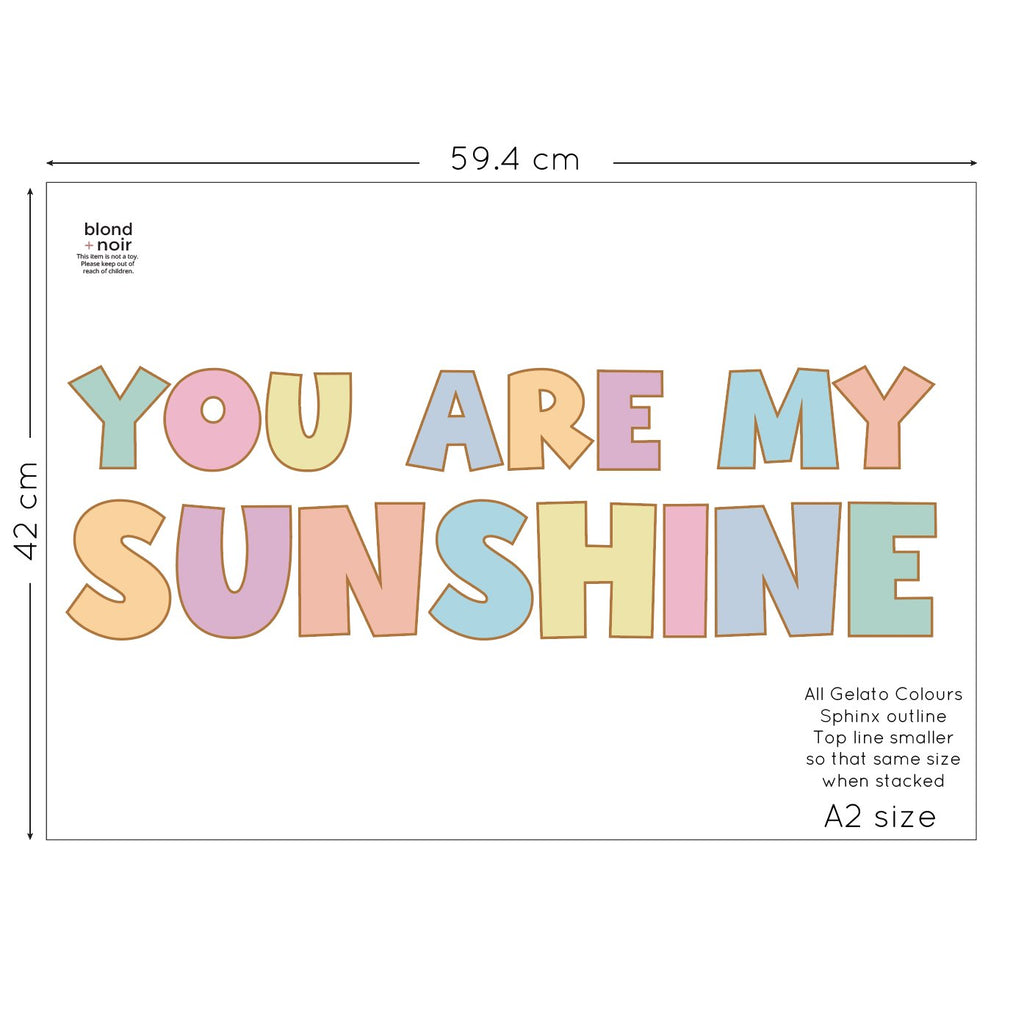 Dream: Custom Name or Quote | Wall Decals Wall Decals Blond + Noir 