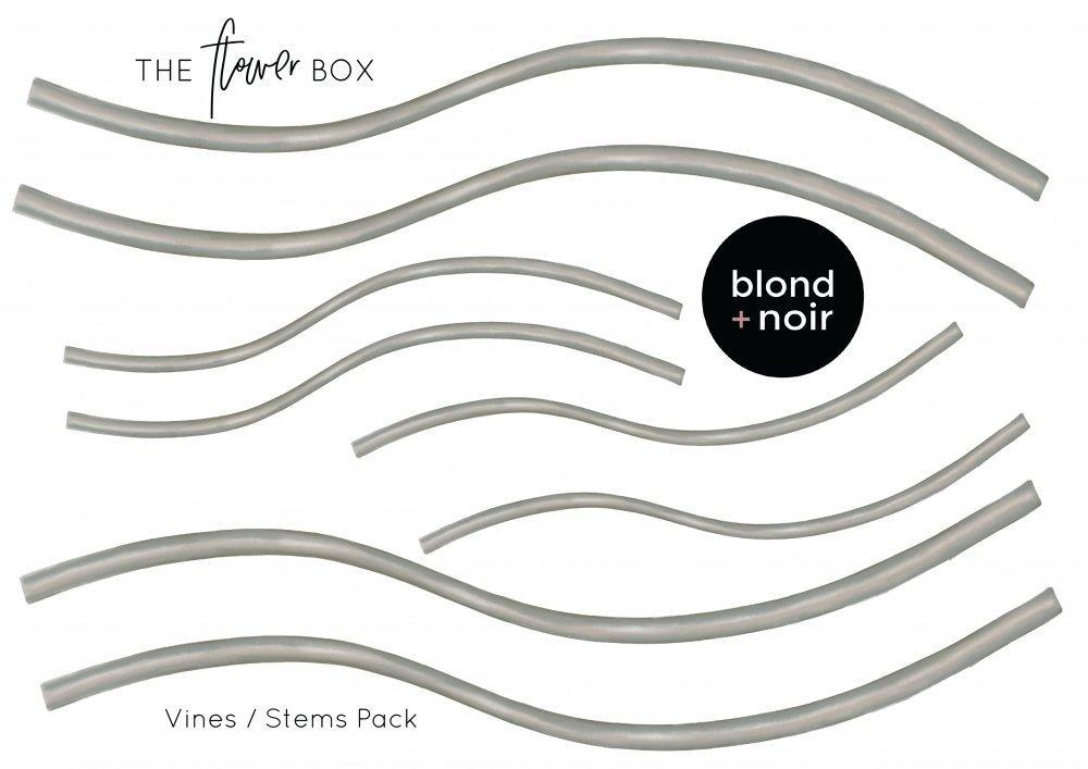 Flower Box | Samples | Removable Floral Wall Decals Wall Decals Blond + Noir 