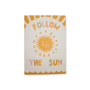 Follow the sun - Special Occasion CARD Gift Card Little Peach + Pip 