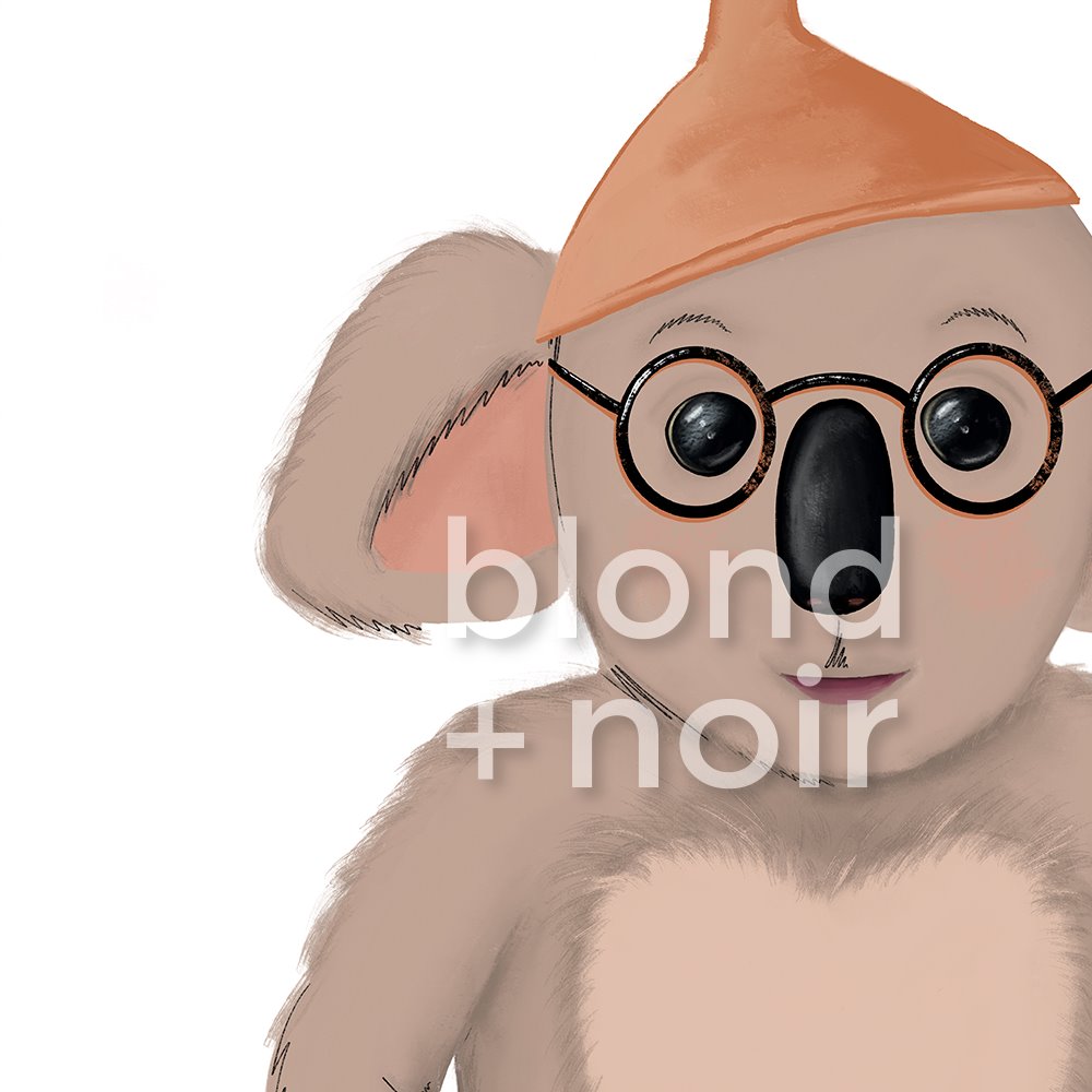 George Koala | Australian Art Print Art Prints Blond + Noir 
