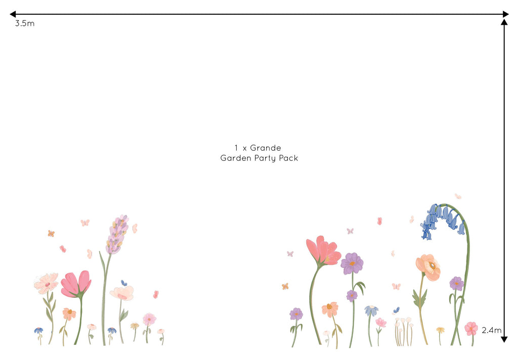 Grande Garden Party | Wall Decals Wall Decals Blond + Noir 
