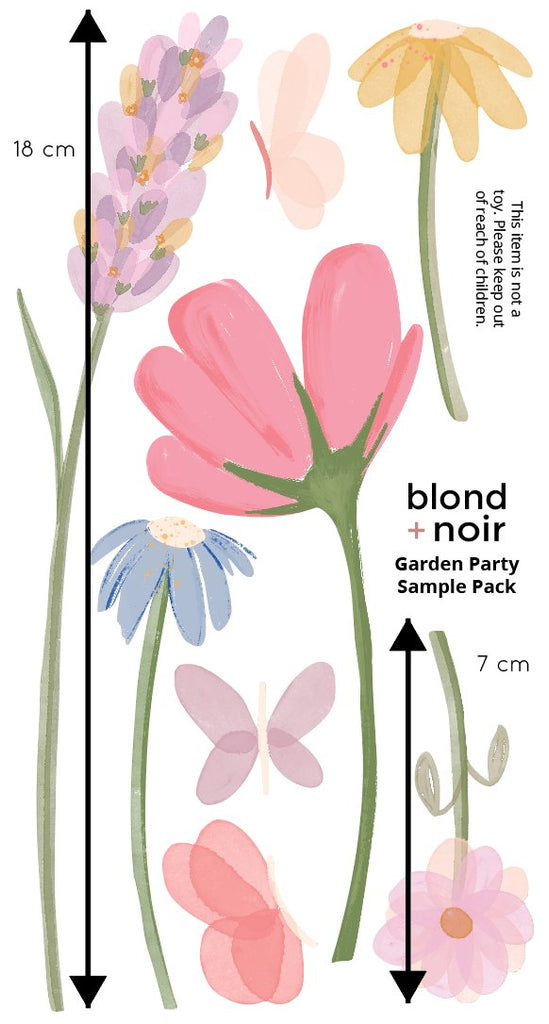 Grande Garden Party | Wall Decals Wall Decals Blond + Noir 