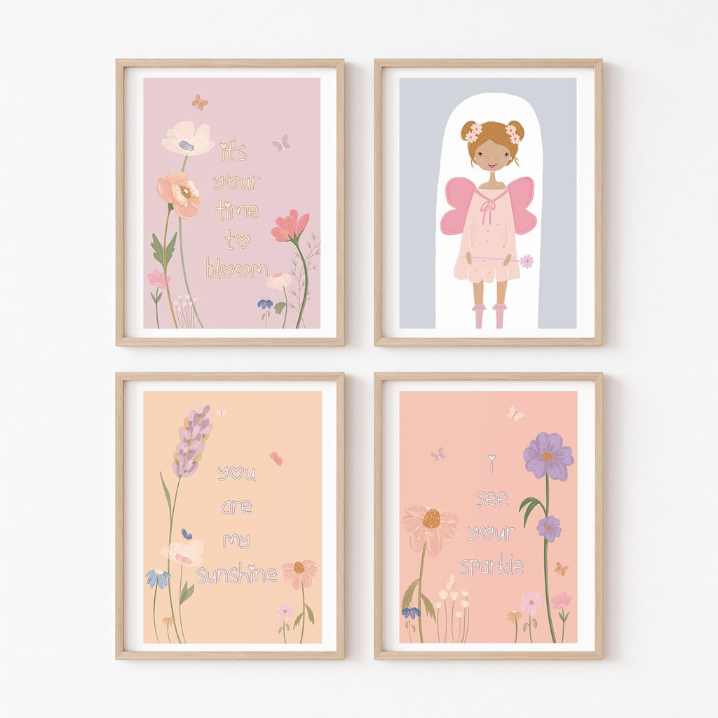 It's your time to bloom | Garden Party Art Print Art Prints Blond + Noir 