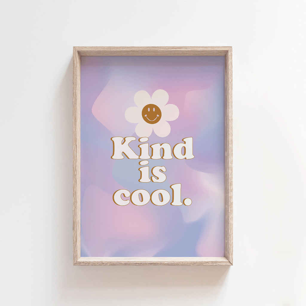 Kind is cool: Fairy Floss | Art Print Art Prints Blond + Noir 
