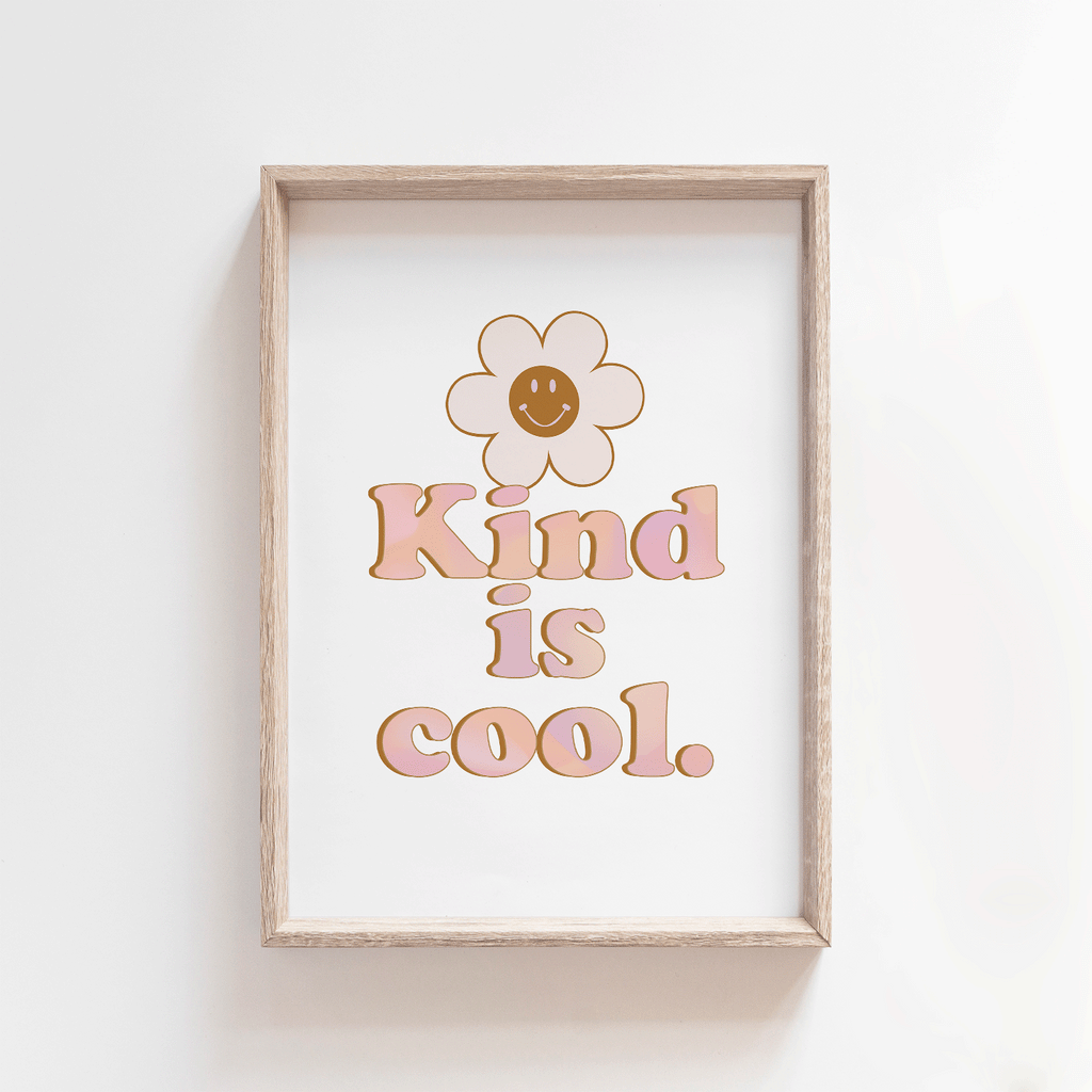 Kind is cool: Sunset | Art Print Art Prints Blond + Noir 