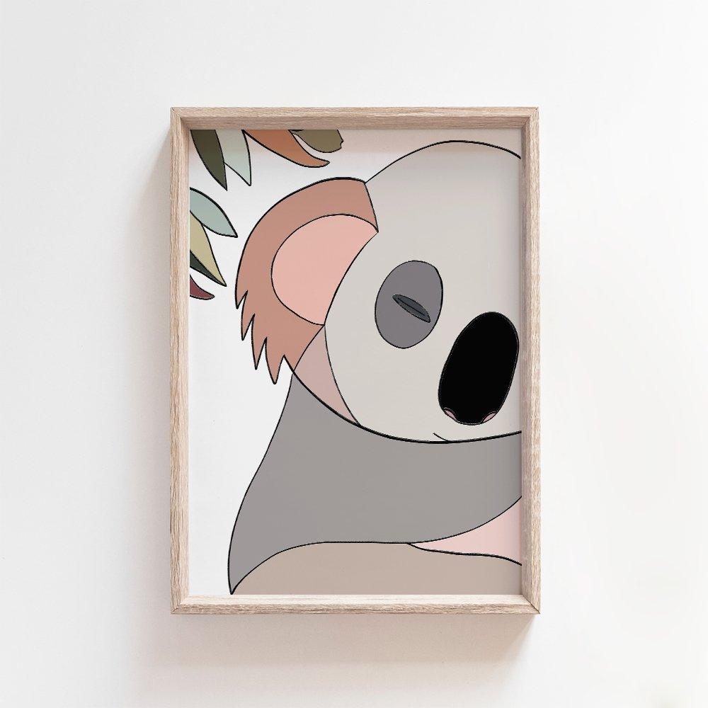 Klim Koala | Australian Art Print Art Prints Blond + Noir 