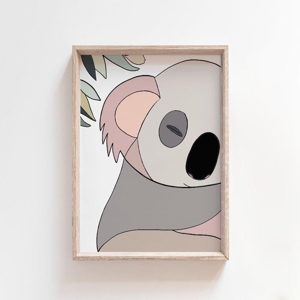 Klim Koala | Australian Art Print Art Prints Blond + Noir 