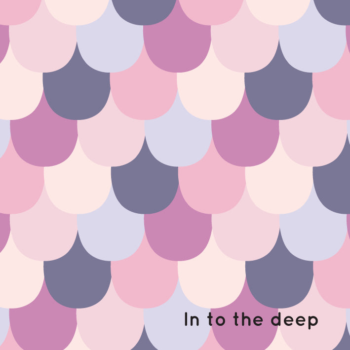 Mermaid Scales | Removable PhotoTex Wallpaper | Full & Half Walls Wallpaper Isla Dream 