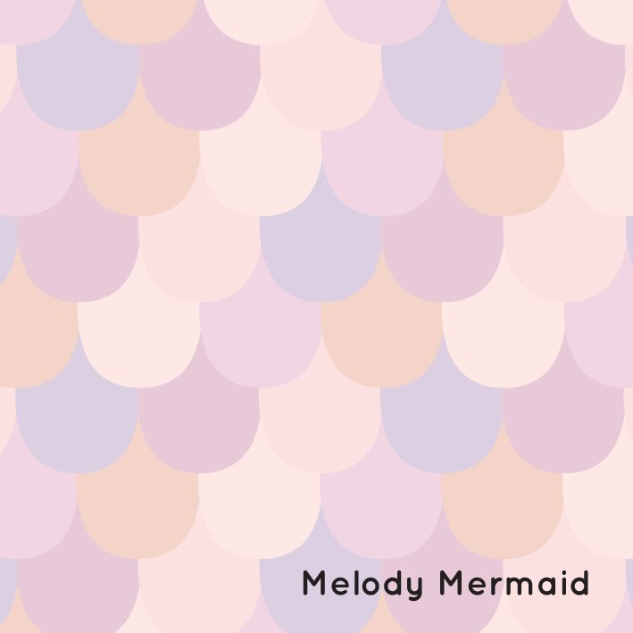 Mermaid Scales | Removable PhotoTex Wallpaper | Full & Half Walls Wallpaper Isla Dream 