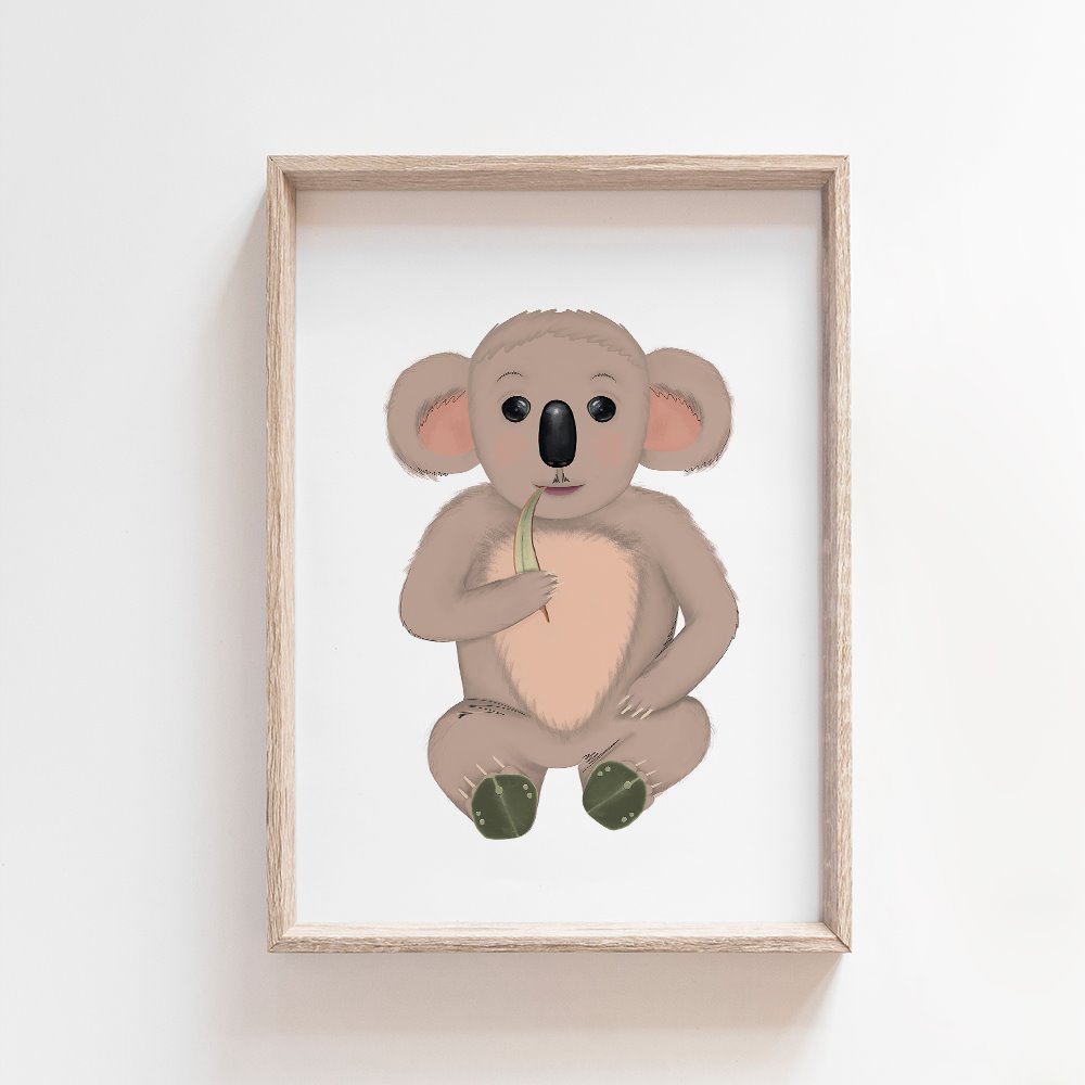 Miguel Koala | Australian Art Print Art Prints Blond + Noir 