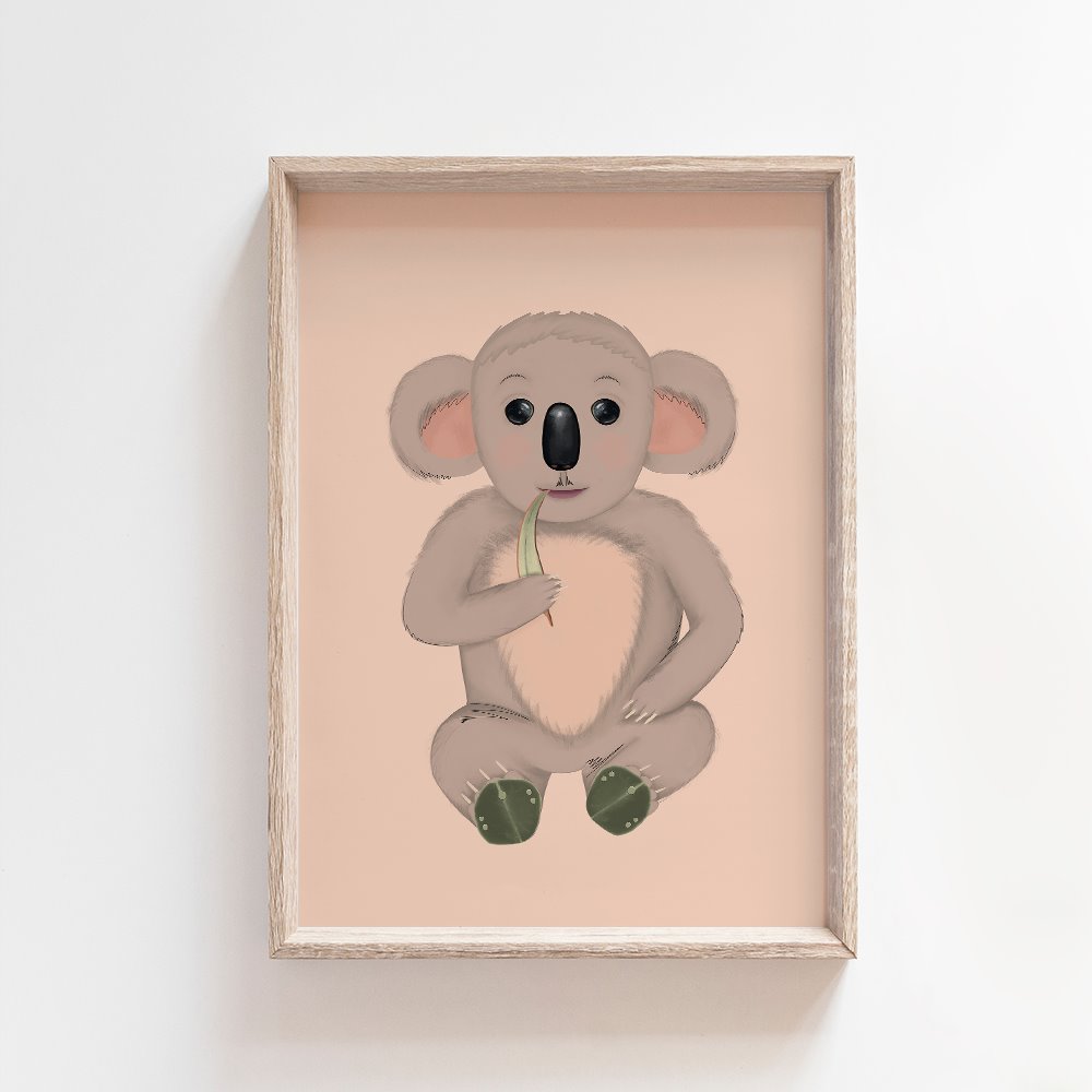 Miguel Koala | Australian Art Print Art Prints Blond + Noir 