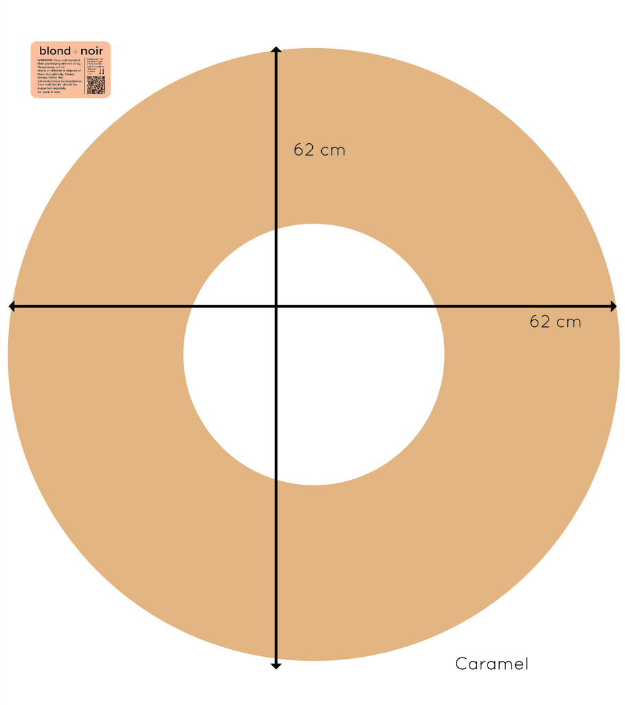 Monster Retro Shapes | Wall Decals Wall Decals Blond + Noir 