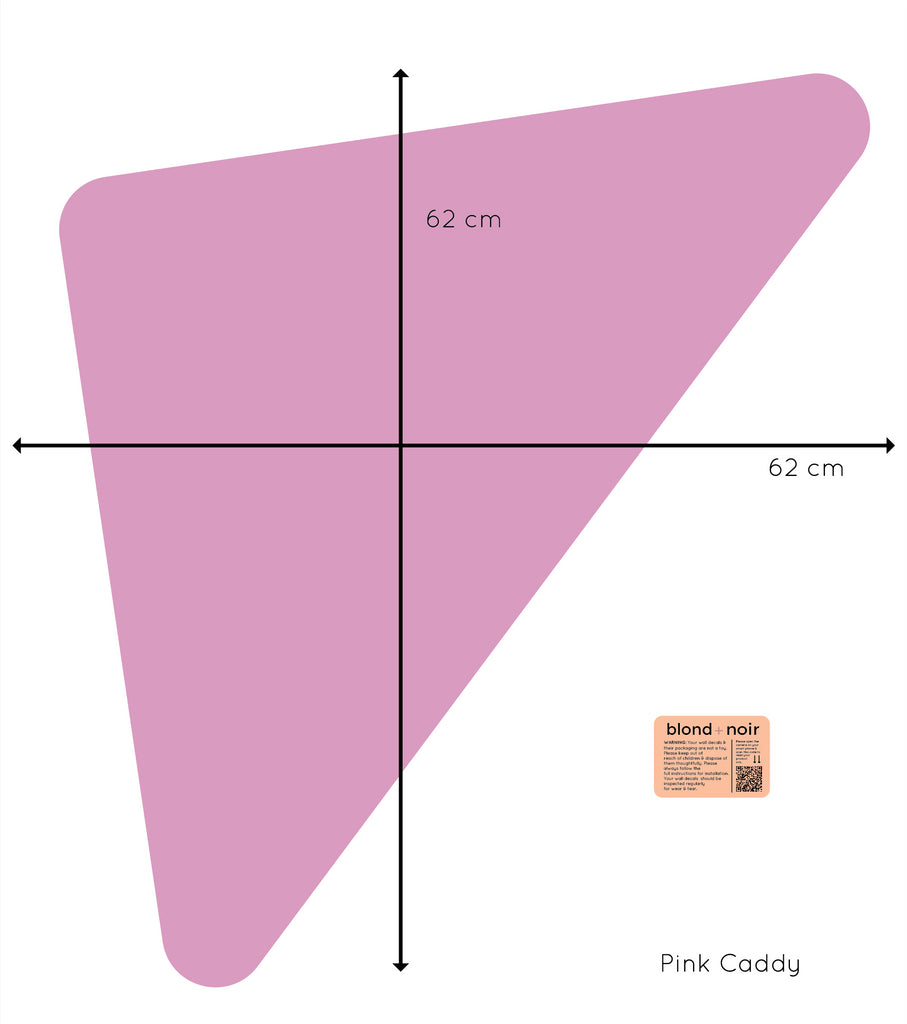 Monster Retro Shapes | Wall Decals Wall Decals Blond + Noir 