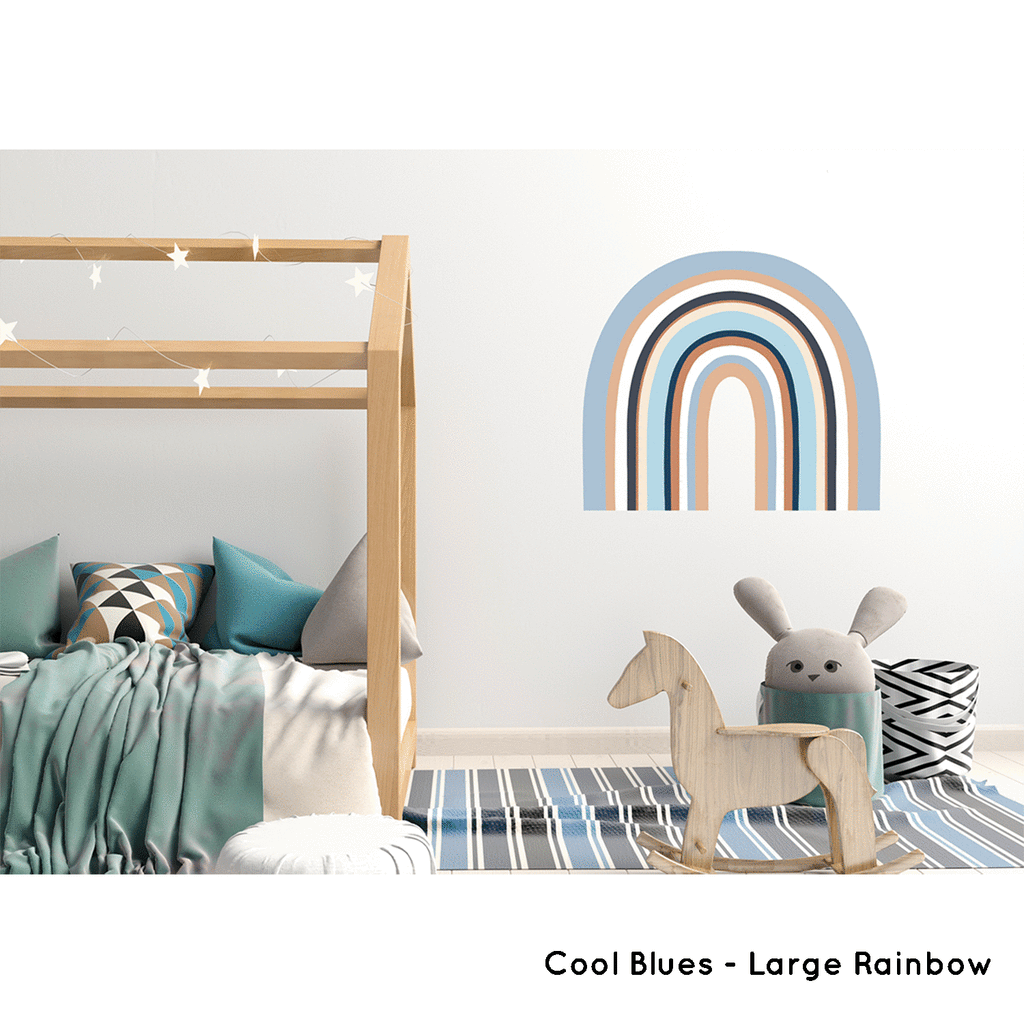 New! Arch Rainbows | Removable Fabric Wall Decals Rainbows My Hidden Forest 