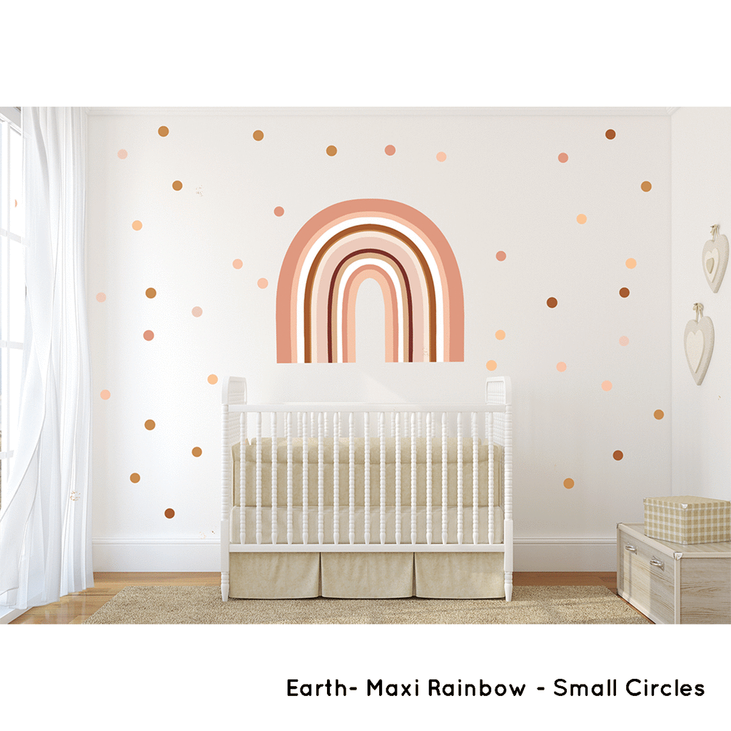 New! Arch Rainbows | Removable Fabric Wall Decals Rainbows My Hidden Forest 