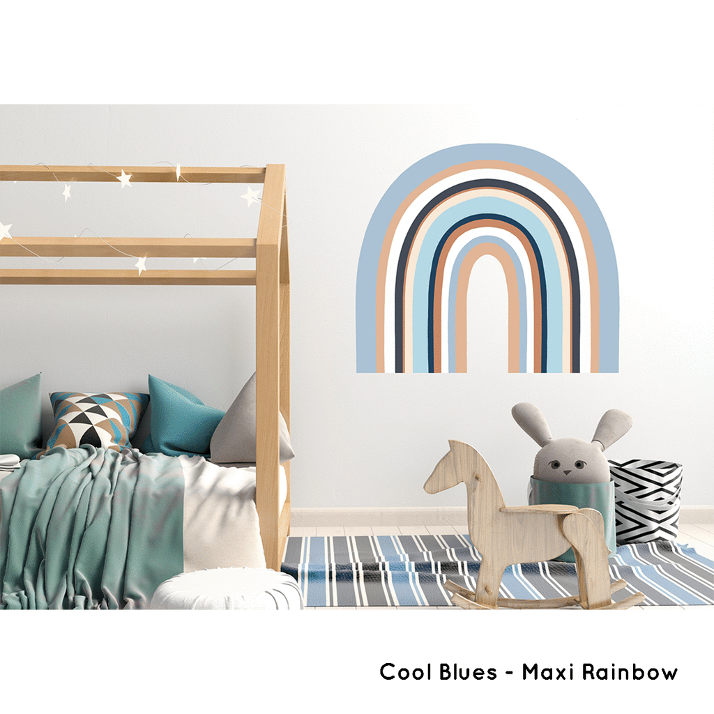 New! Arch Rainbows | Removable Fabric Wall Decals Rainbows My Hidden Forest 