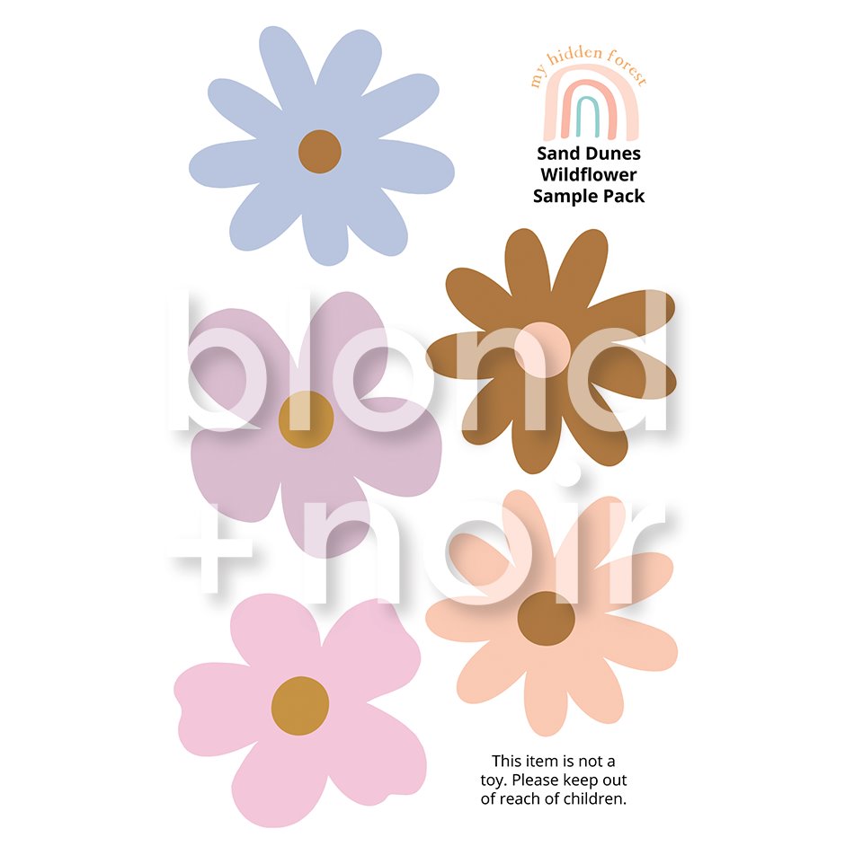 New colours! Wildflowers | Wall Decals Rainbows My Hidden Forest 