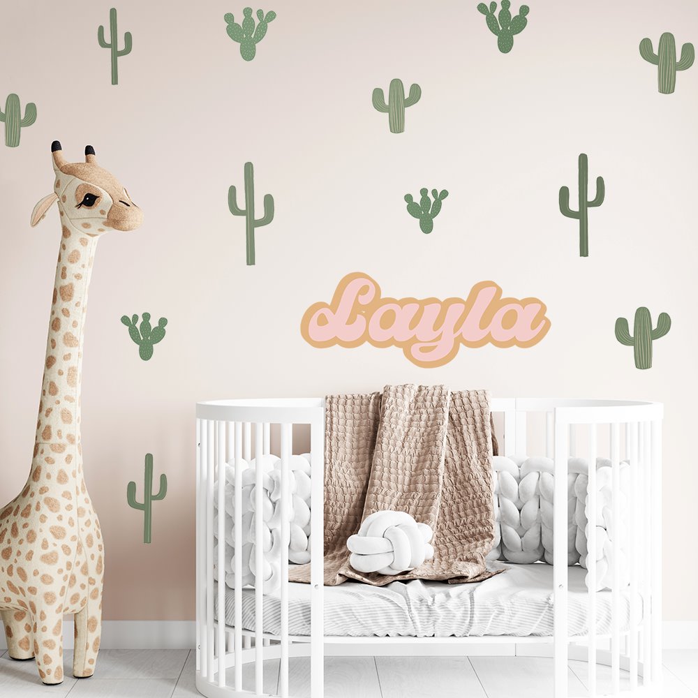 Palm Springs: Custom Name or Quote | Wall Decals Wall Decals Blond + Noir 