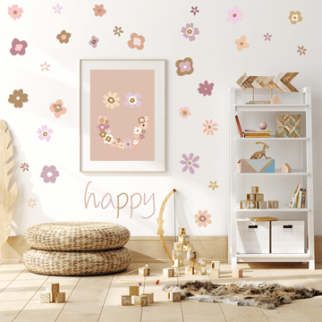 Posy Collection: Custom Name or Quote | Removable PhotoTex Wall Decals Wall Decals Blond + Noir 