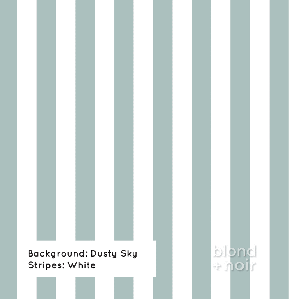 PRE-ORDER: Bold Stripes | Removable Wallpaper | Full & Half Walls Wallpaper Blond + Noir 