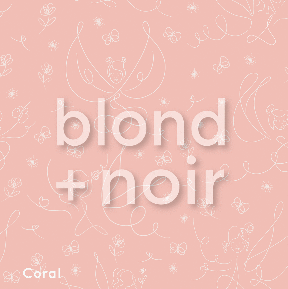 PRE-ORDER: Eve's Fairy Garden | Removable Wallpaper | Full & Half Walls Wallpaper Blond + Noir 