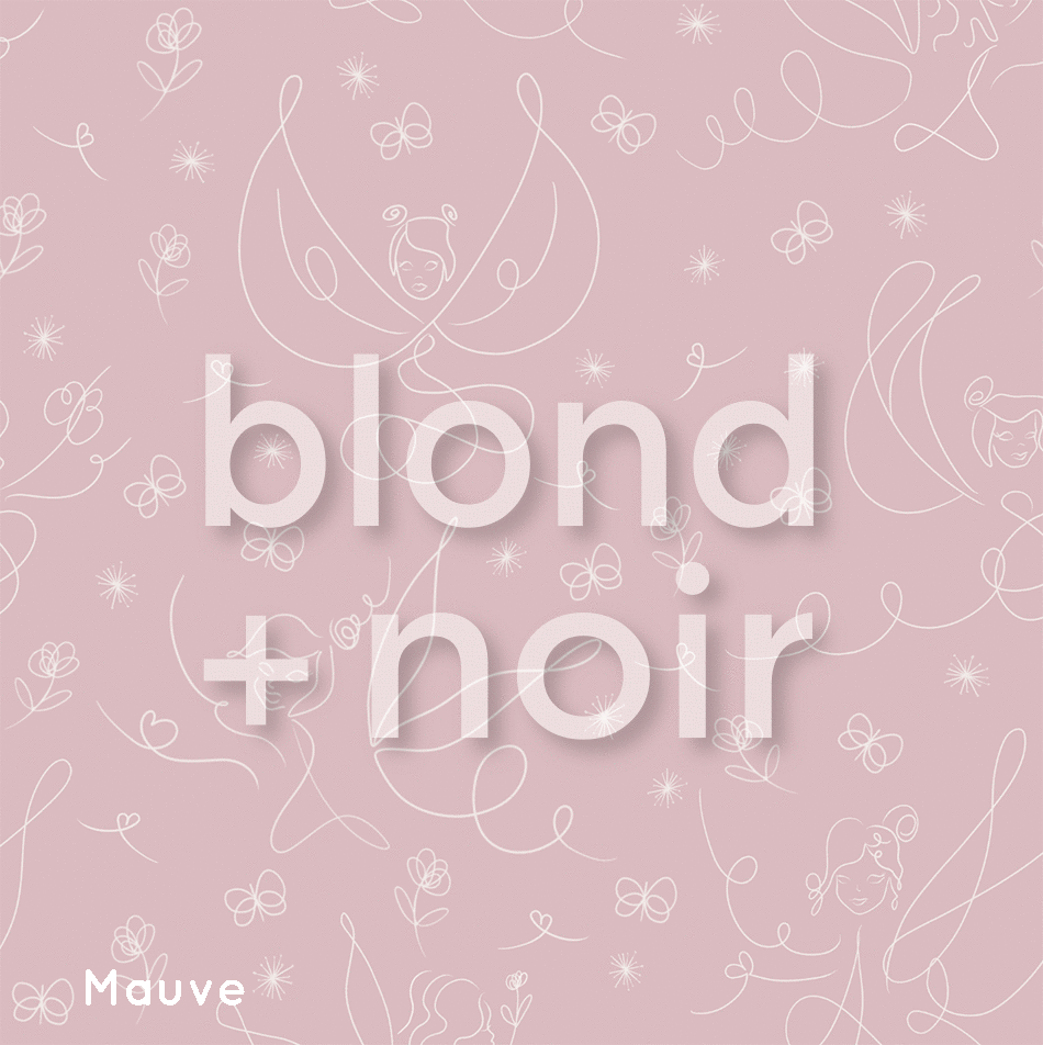 PRE-ORDER: Eve's Fairy Garden | Removable Wallpaper | Full & Half Walls Wallpaper Blond + Noir 