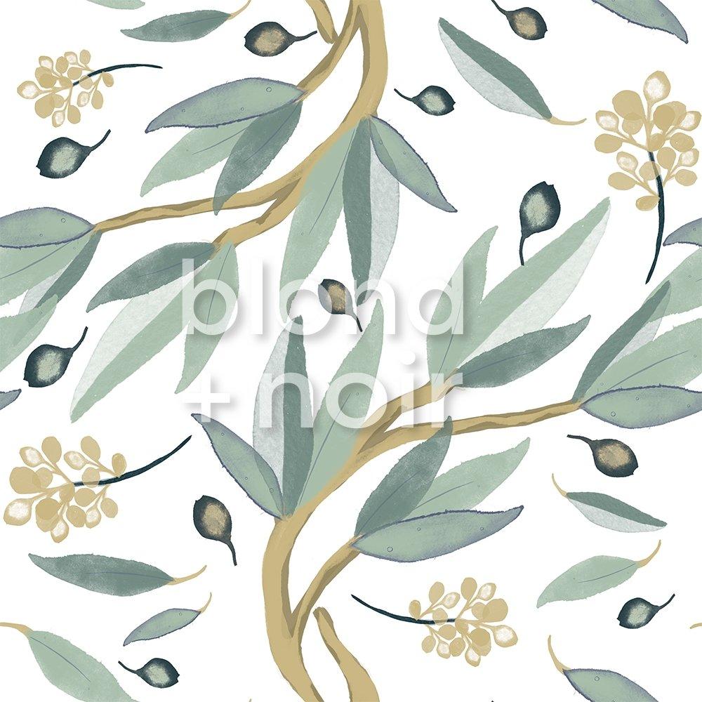 PRE-ORDER: Snowy River | Removable Wallpaper | Full & Half Walls Wallpaper Blond + Noir 