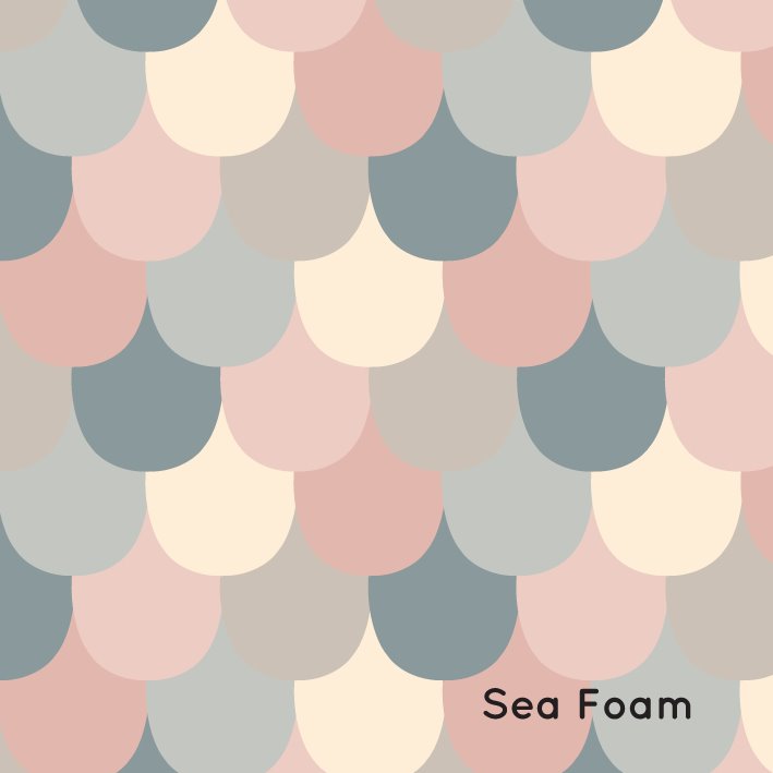 Single Arches | Mermaid Scales | Removable PhotoTex Wallpaper Arches Isla Dream 