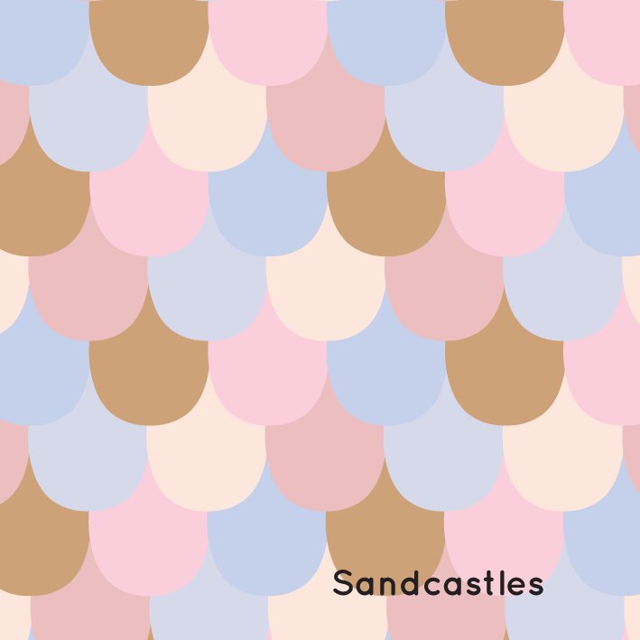 Single Arches | Mermaid Scales | Removable PhotoTex Wallpaper Arches Isla Dream 