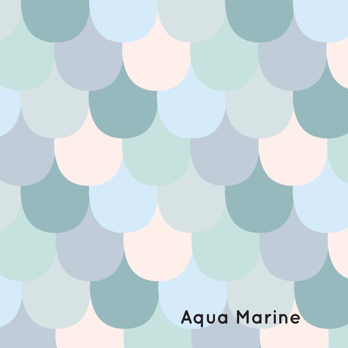 Single Arches | Mermaid Scales | Removable PhotoTex Wallpaper Arches Isla Dream 