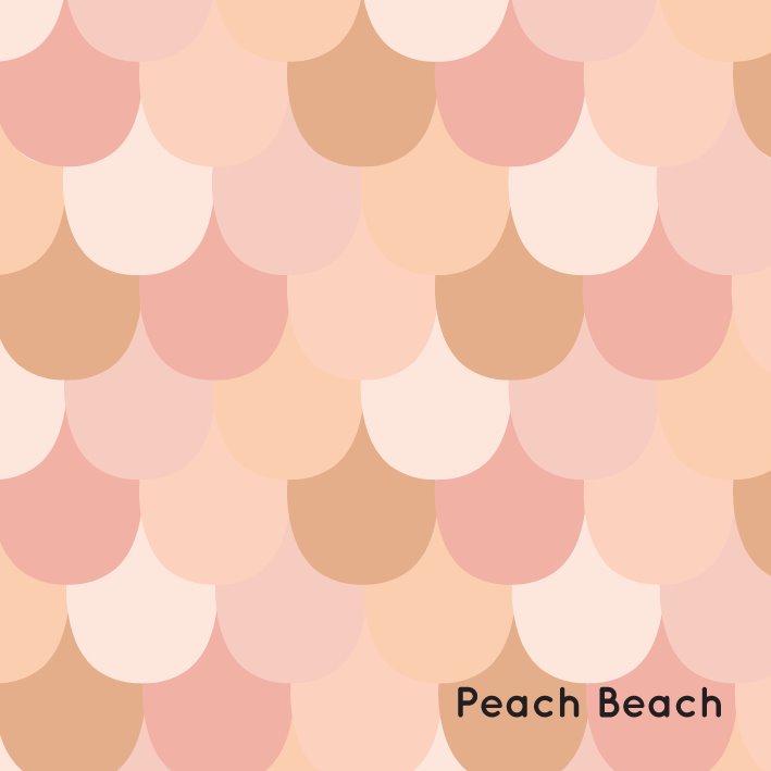 Single Arches | Mermaid Scales | Removable PhotoTex Wallpaper Arches Isla Dream 