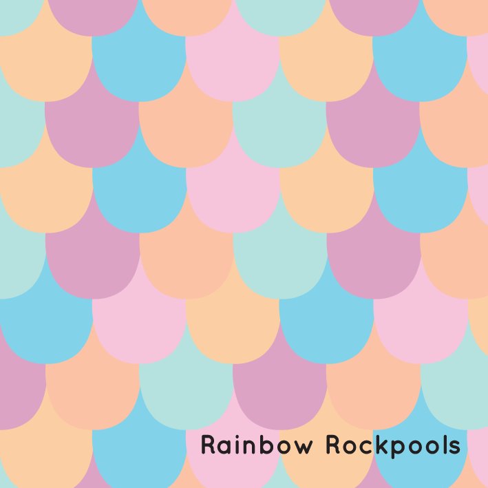 Single Arches | Mermaid Scales | Removable PhotoTex Wallpaper Arches Isla Dream 