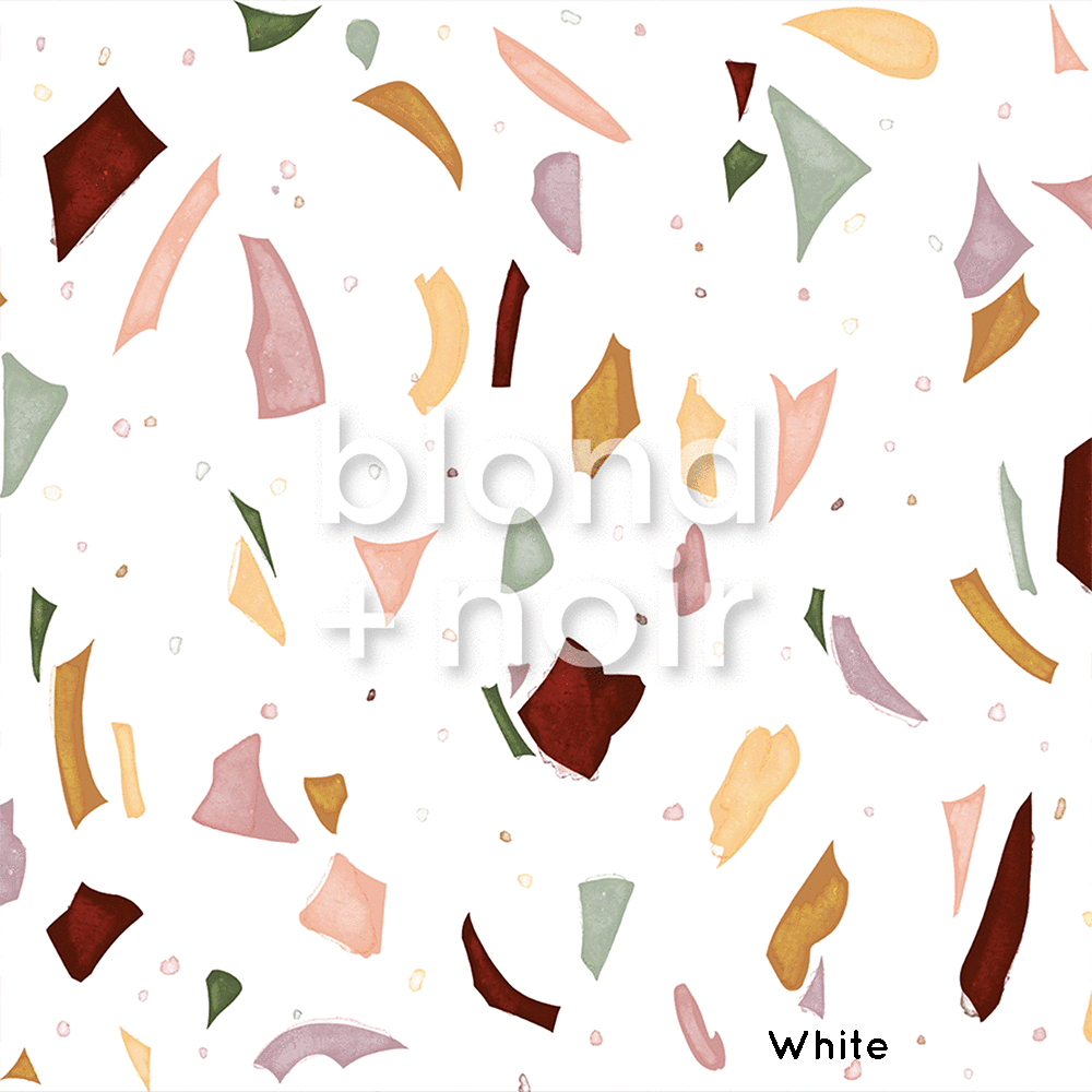 So Glassy | Removable PhotoTex Wallpaper | Full & Half Walls Wallpaper Blond + Noir 