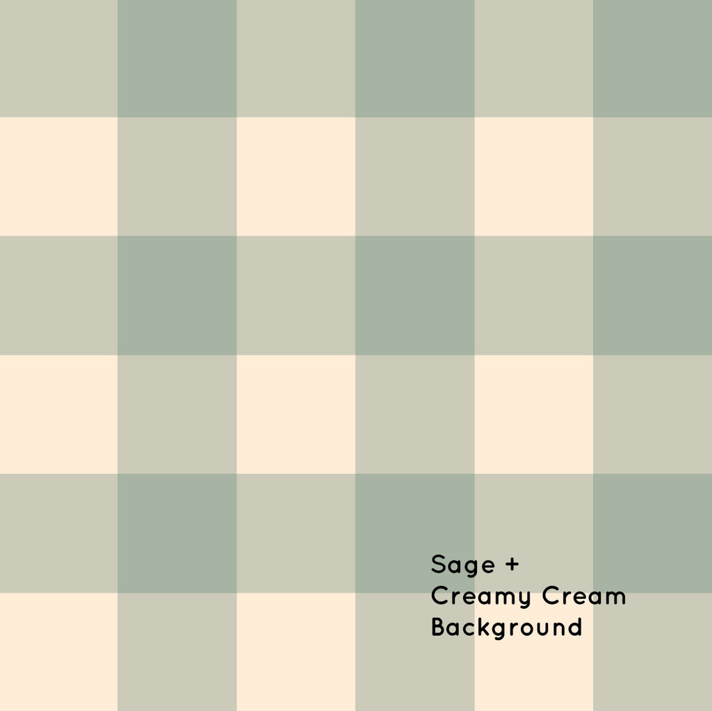 Traditional Gingham | Full & Half Wall Wallpaper Wallpaper Blond + Noir 