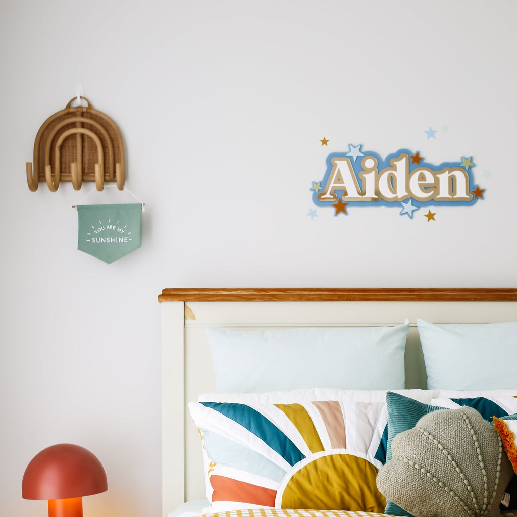 Triple Layer Star | Custom Acrylic Name Acrylic Name Letterly Australia 