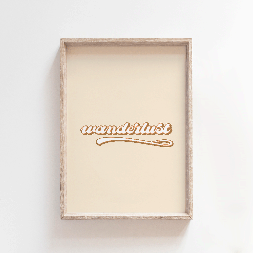 Wanderlust | Art Print Art Prints Blond + Noir 