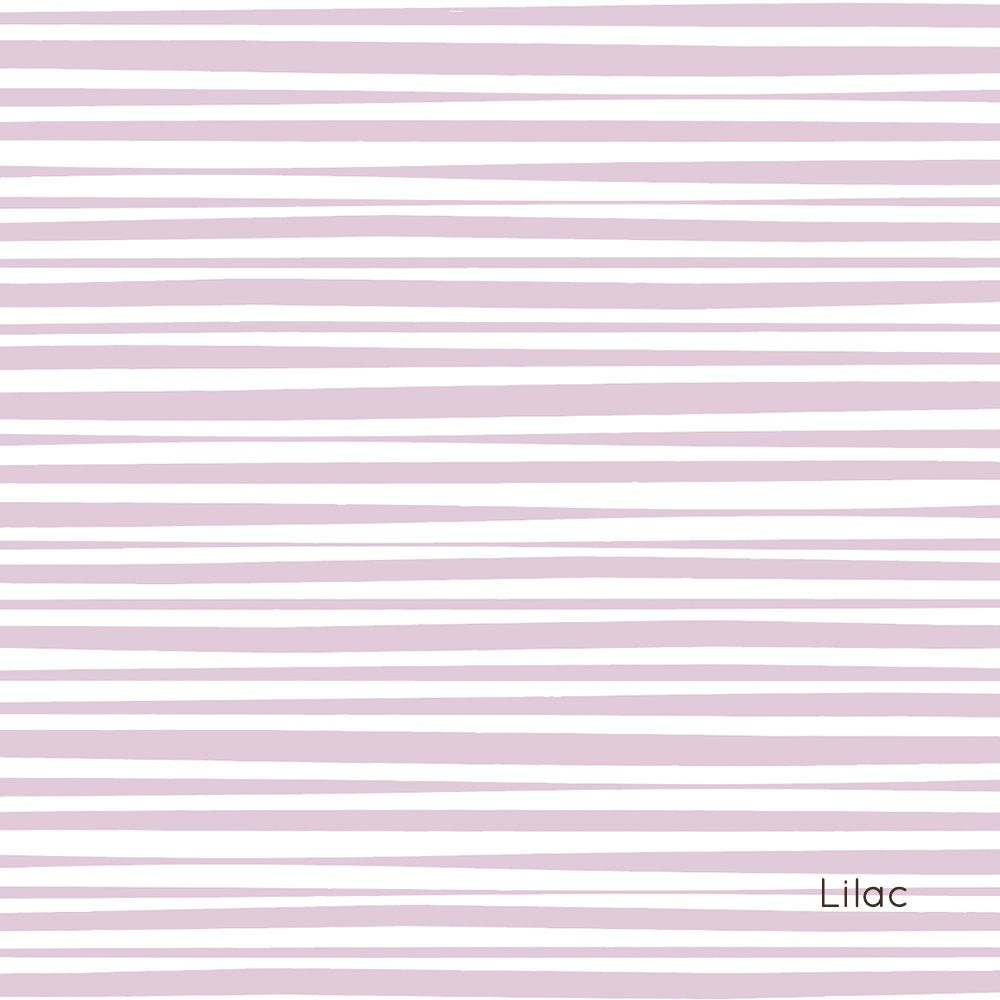 Wavy Stripes | Full & Half Wall Wallpaper Wallpaper Blond + Noir 