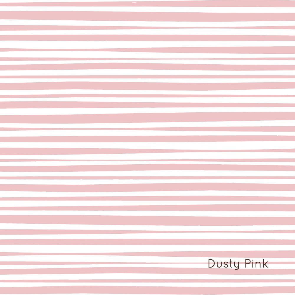 Wavy Stripes | Full & Half Wall Wallpaper Wallpaper Blond + Noir 