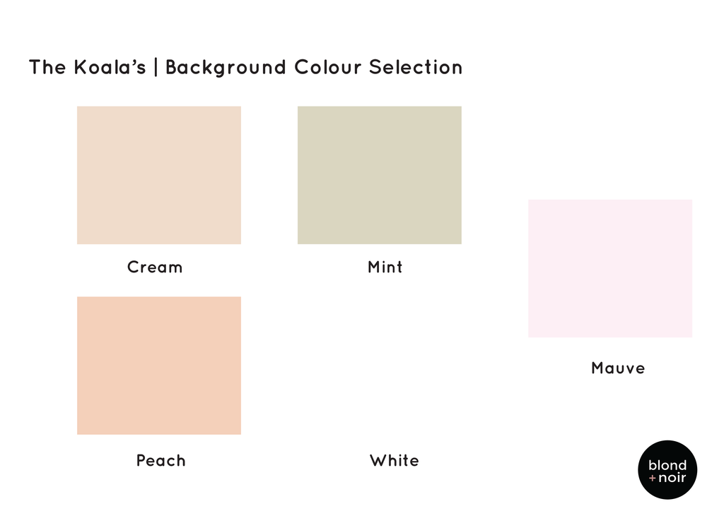 Willow Koala | Australian Art Print Art Prints Blond + Noir 