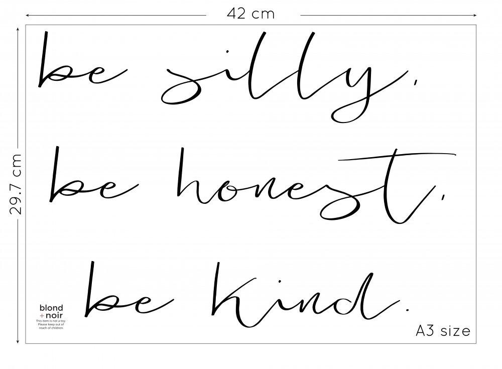 Words for the Wall: Custom Name or Quote | Removable Fabric Wall Decals Wall Decals Blond + Noir 