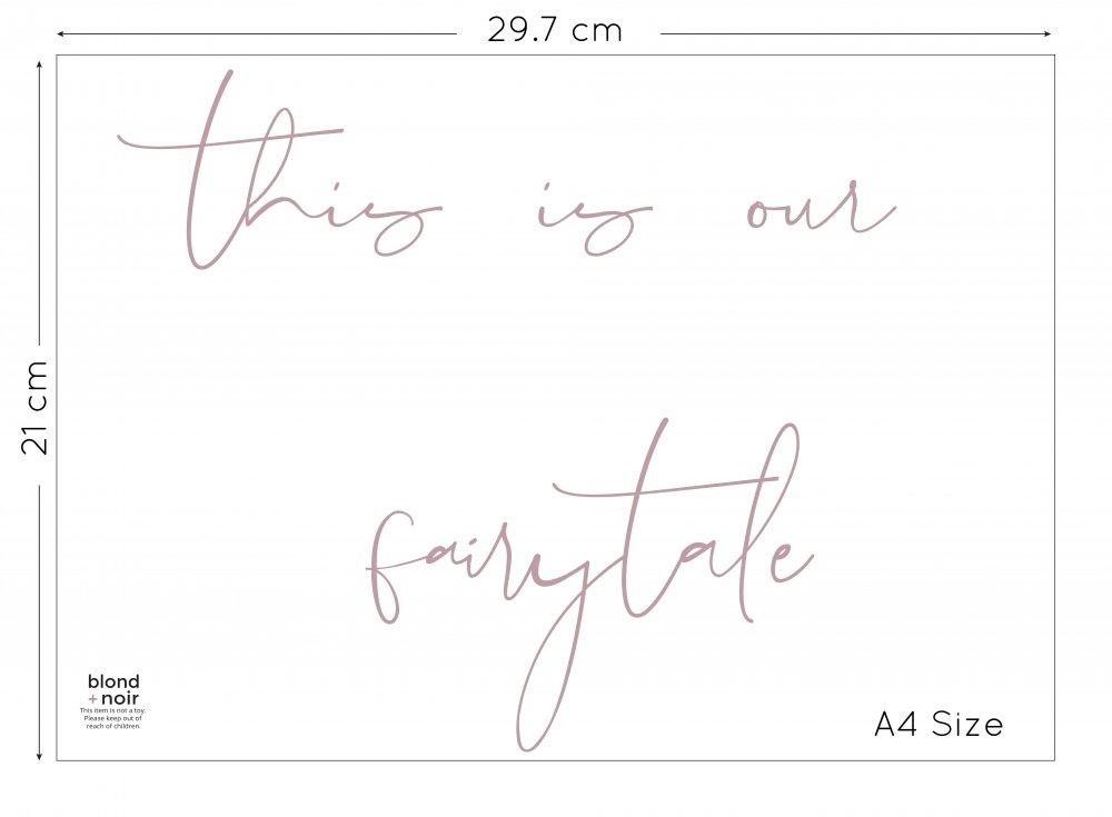 Words for the Wall: Custom Name or Quote | Removable Fabric Wall Decals Wall Decals Blond + Noir 