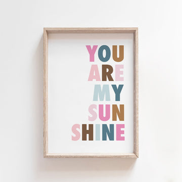 You are my sunshine Print | Eden | Art Print Art Prints Blond + Noir 
